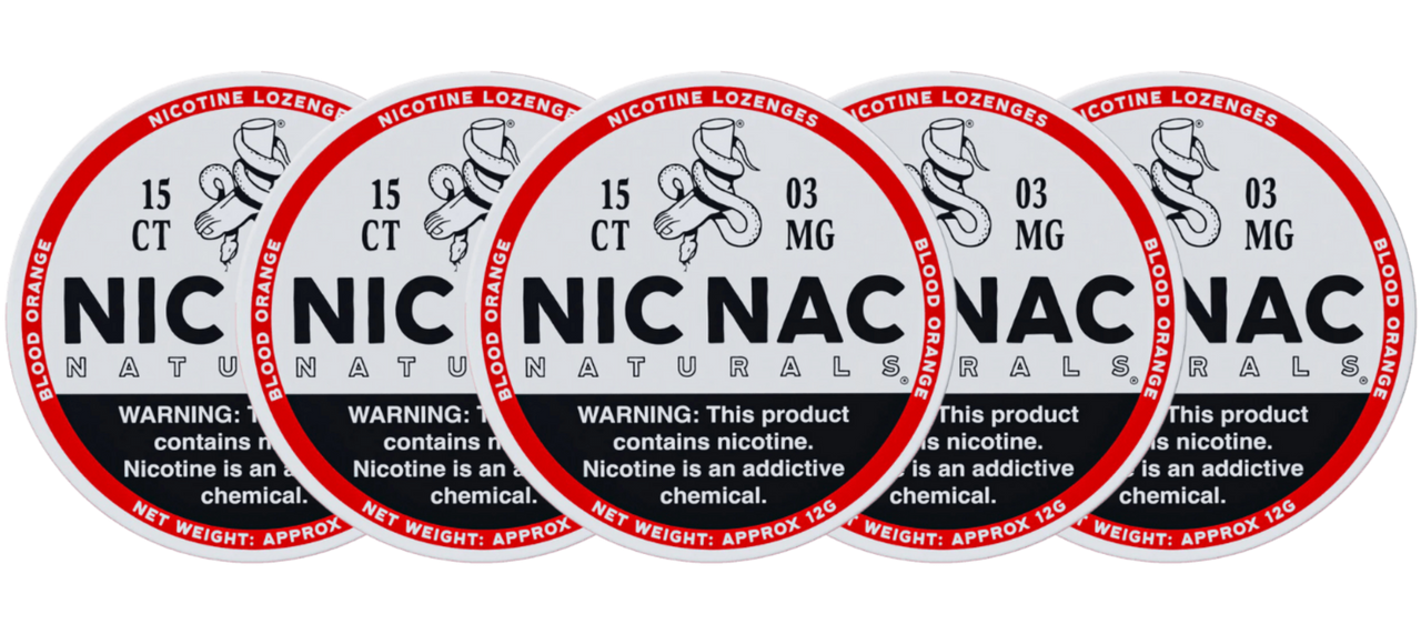 NIC NAC PEPPERMINT 5-PACK