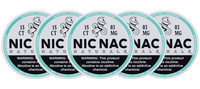 NIC NAC PEPPERMINT 5-PACK